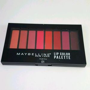 Maybelline Lip Color Palette